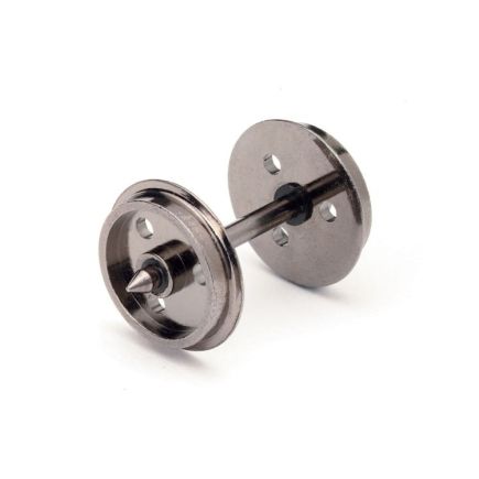 Hornby R8097 OO Gauge 12.5mm 3 Hole Metal Wheels