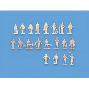 Modelscene 5156 N Gauge Assorted Unpainted Figures set A