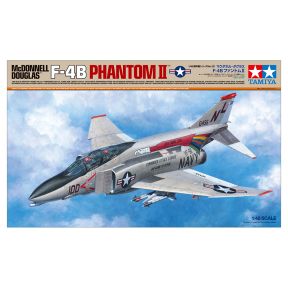Tamiya 61121 McDonnell Douglas F-4B Phantom II Plastic Kit