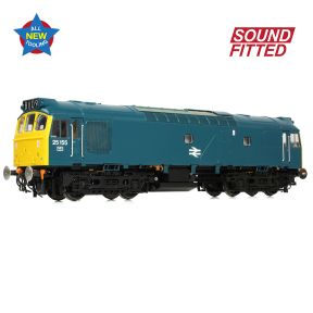 Bachmann 32-345SF OO Gauge Class 25/2 25155 BR Blue DCC Sound Fitted