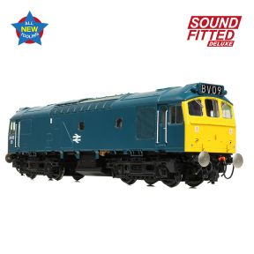 Bachmann 32-345SFX OO Gauge Class 25/2 25155 BR Blue DCC Sound Fitted Deluxe