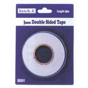 Double Sided Tape 3mm x 25mm