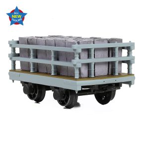 Bachmann 73-027A NG7 Dinorwic Slate Wagon with sides Grey With Load