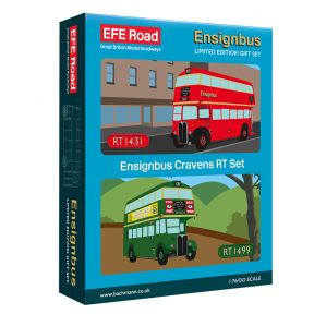 EFE E99943 OO Gauge Cravens RT Ensignbus Set RT1431 And RT1499