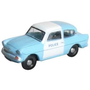 Oxford Diecast N105003 N Gauge Police Panda Ford Anglia