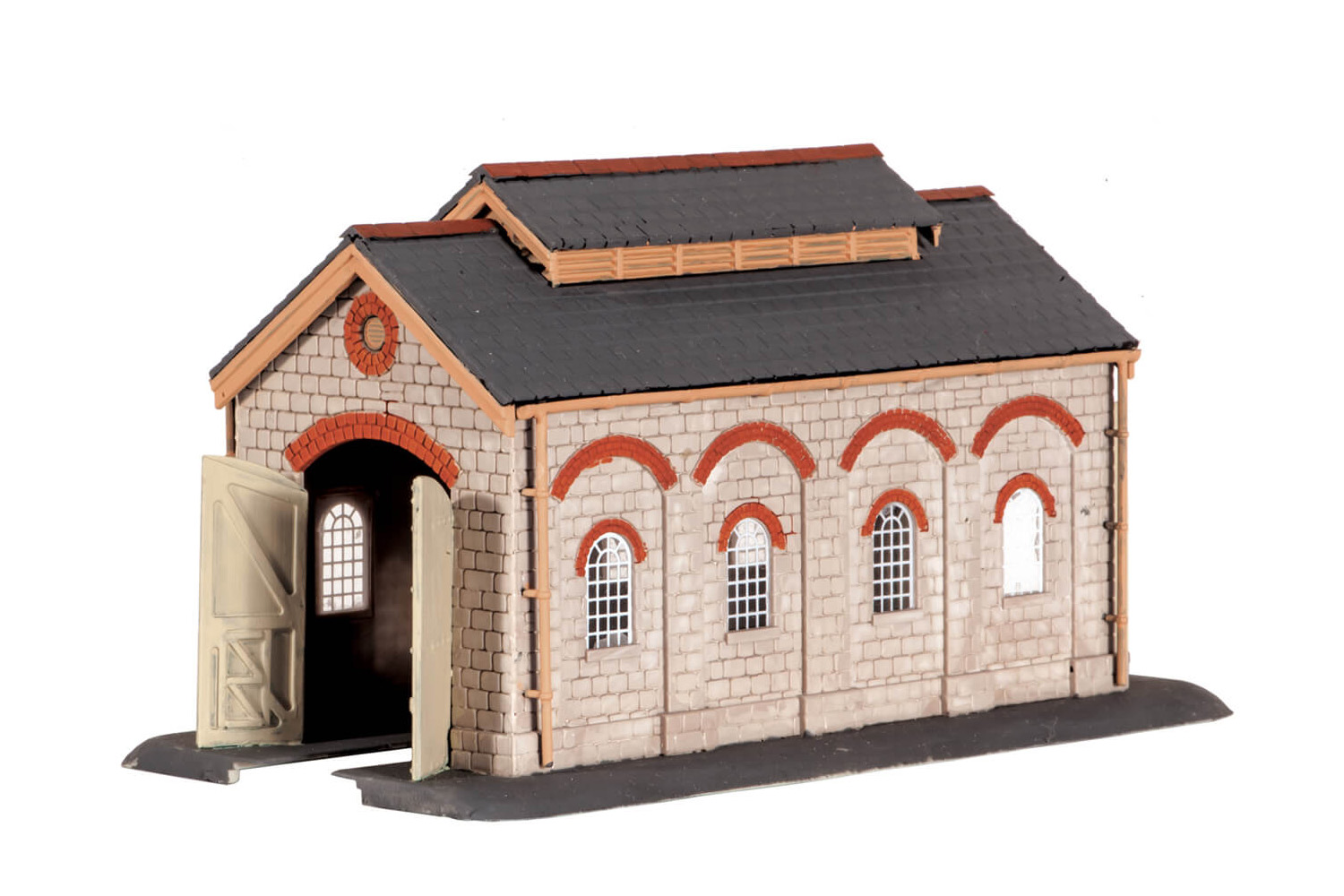 Ratio 203 N Gauge Engine Shed Plastic Kit