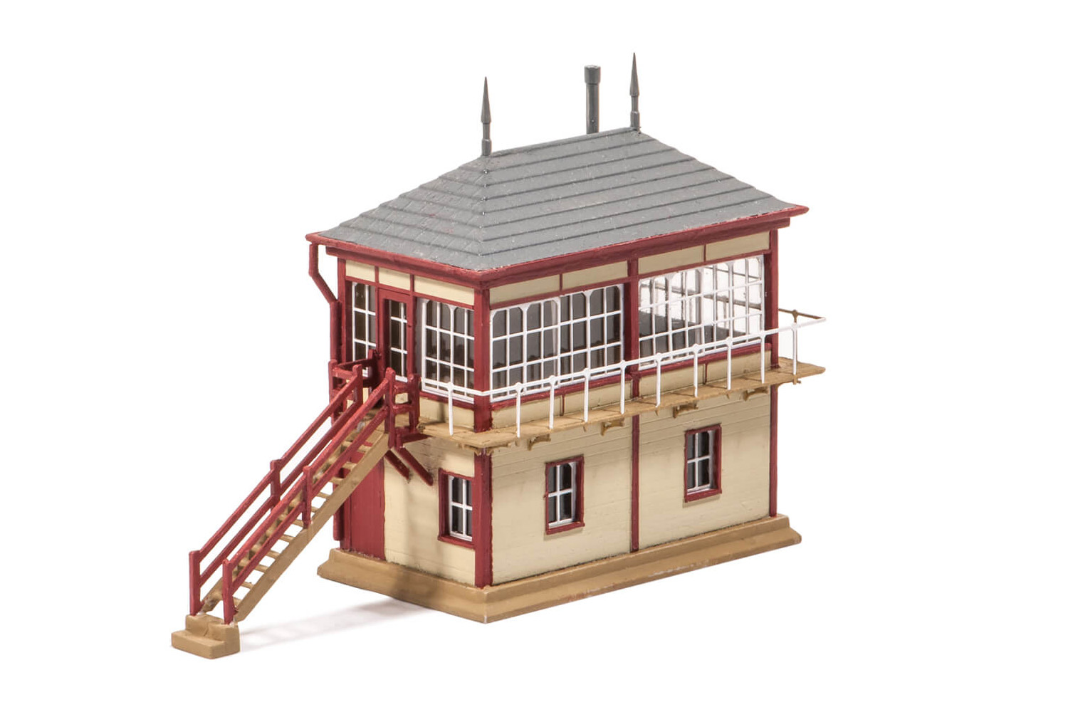 Ratio 236 N Gauge Midland Signal Box Plastic Kit