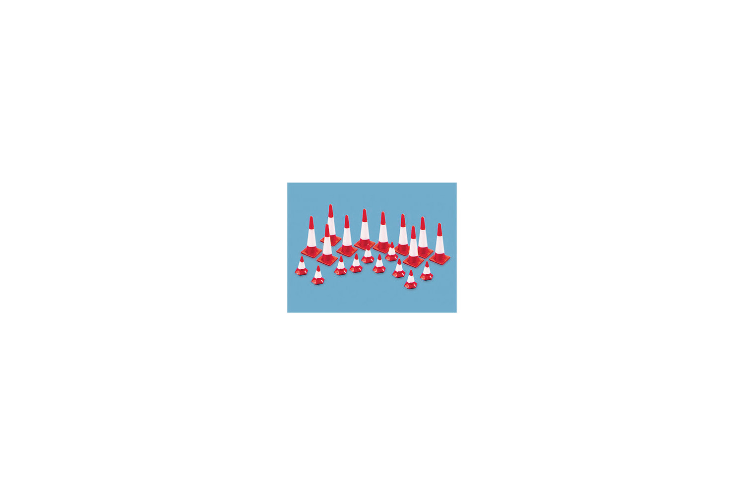 Modelscene 5008 OO Gauge Traffic Cones (Large & small)