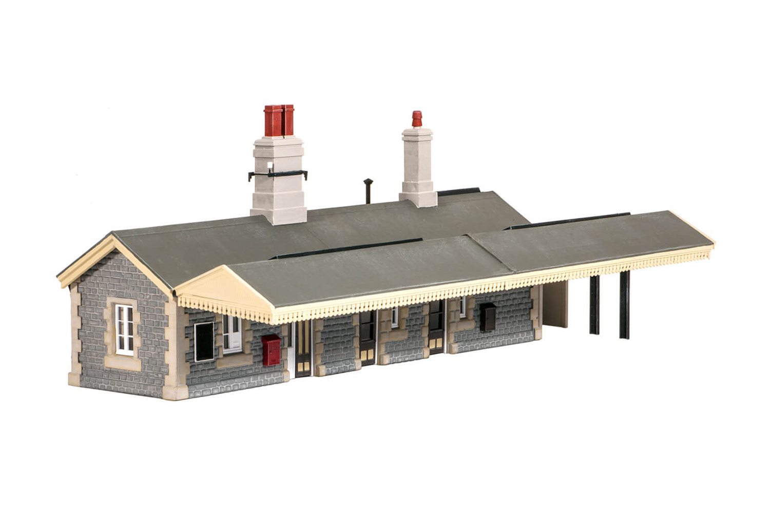 Ratio 504 OO Gauge Station Building Plastic Kit