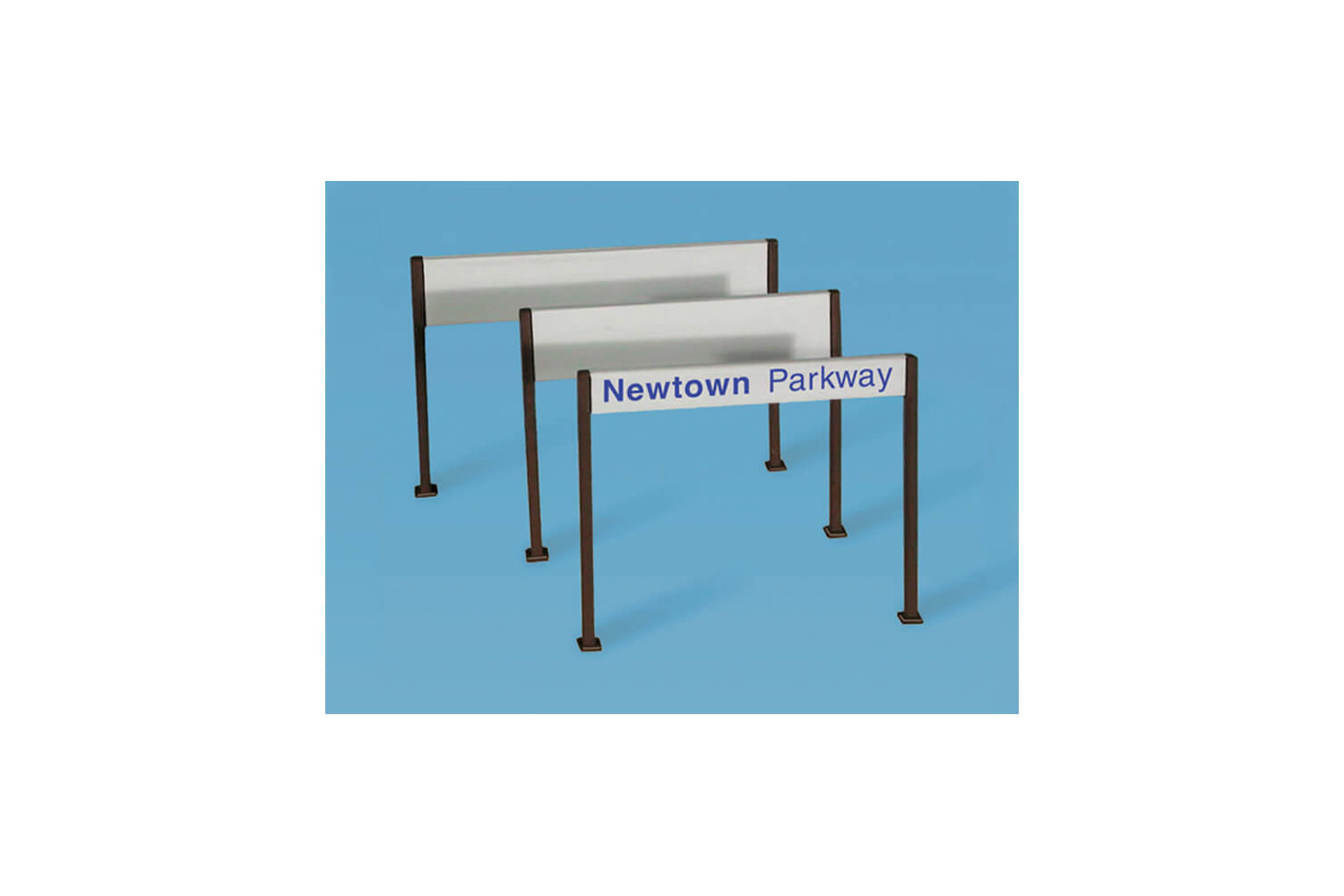 Modelscene 5095 OO Gauge Station Nameboards Modern Type - Picture 1 of 1