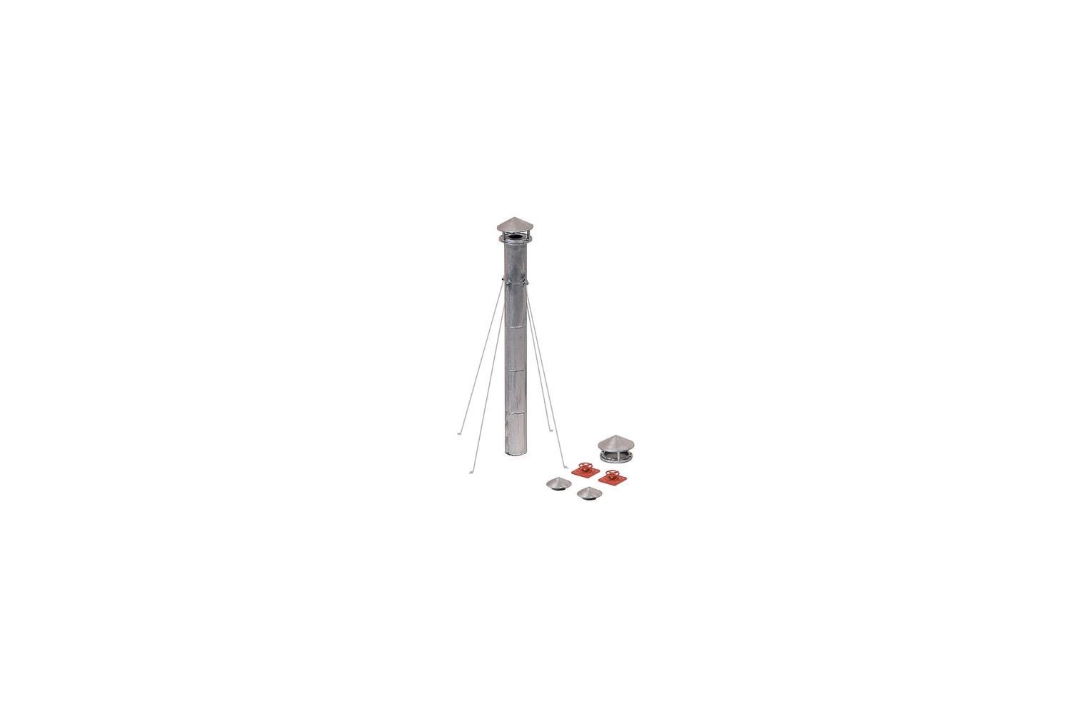 Ratio 510 OO Gauge Industrial Fittings Plastic Kit