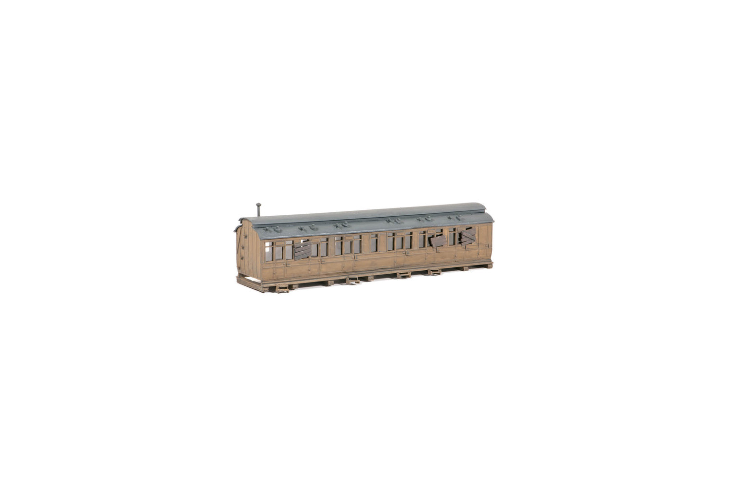 Ratio 519 OO Gauge Large Grounded Mess Van/Store Plastic Kit - Picture 1 of 1