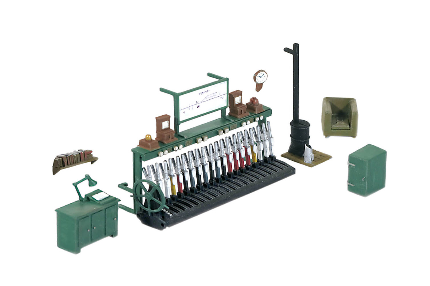 Ratio 553 OO Gauge Signal Box Interior Plastic Kit - Picture 1 of 1