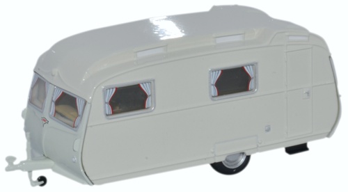 Oxford Diecast 76CC001 OO Gauge Carlight Continental Caravan Light Green - Picture 2 of 2