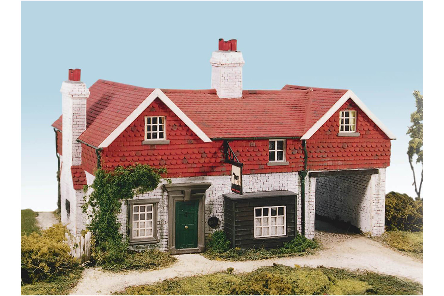 Wills CK13 OO Gauge Black Horse Inn - Picture 1 of 1