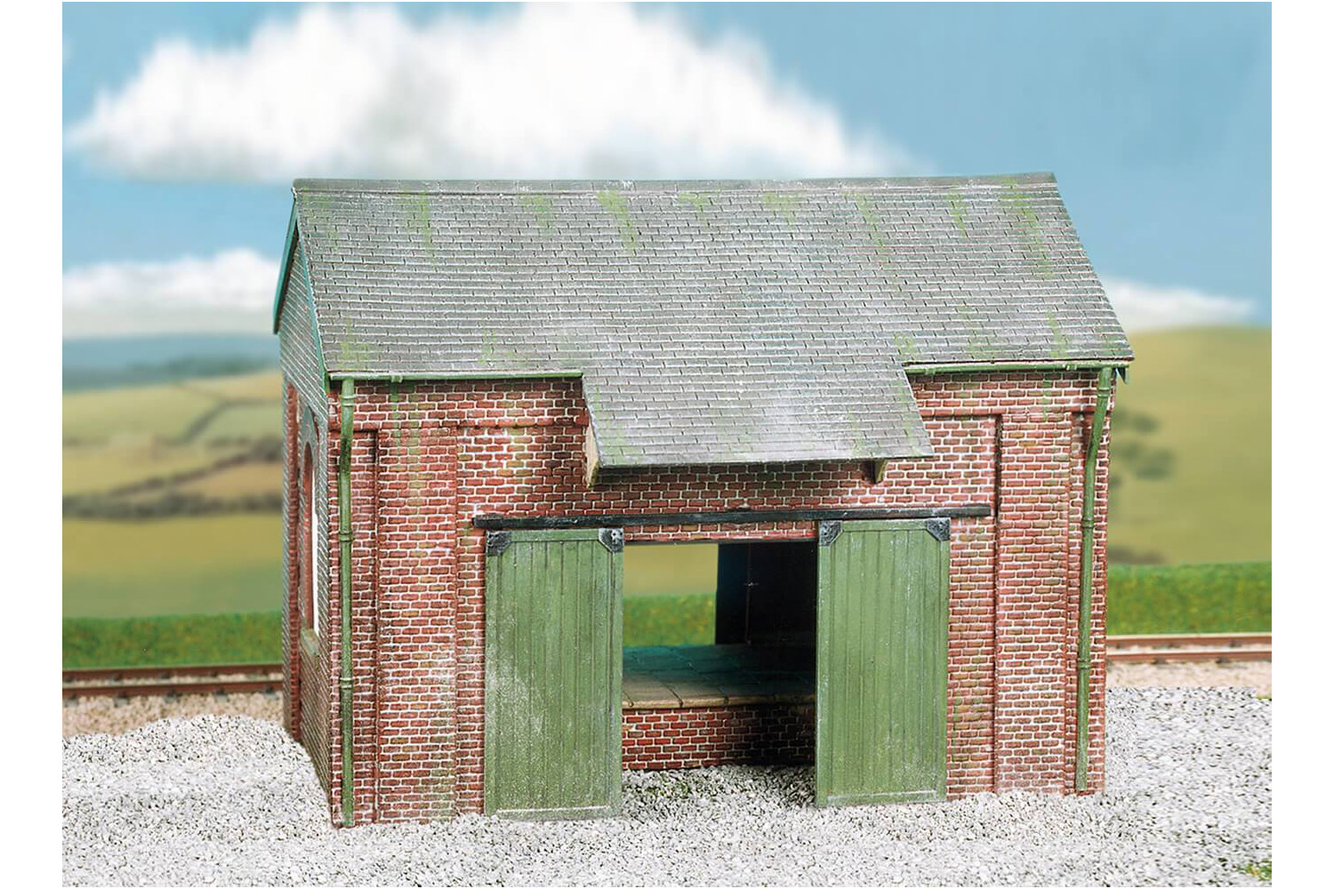 Wills CK19 OO Gauge Goods Shed Brick Type - Picture 1 of 1