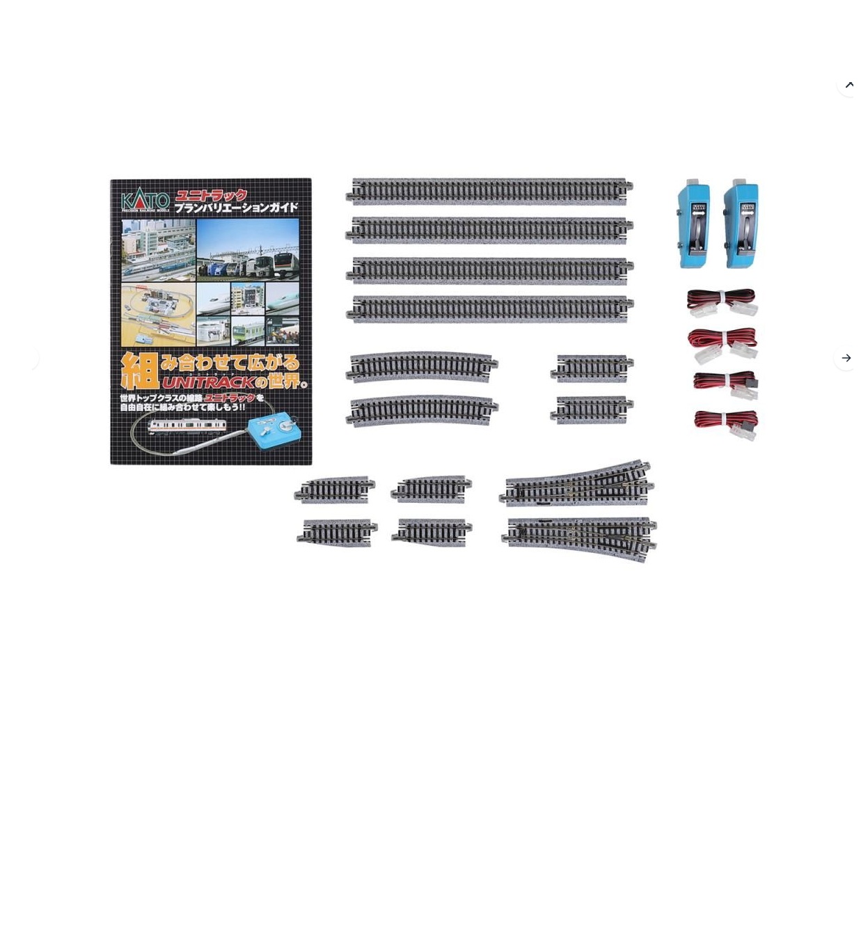 Kato K20-863 N Gauge Unitrack (V4) Passing Loop Track Set