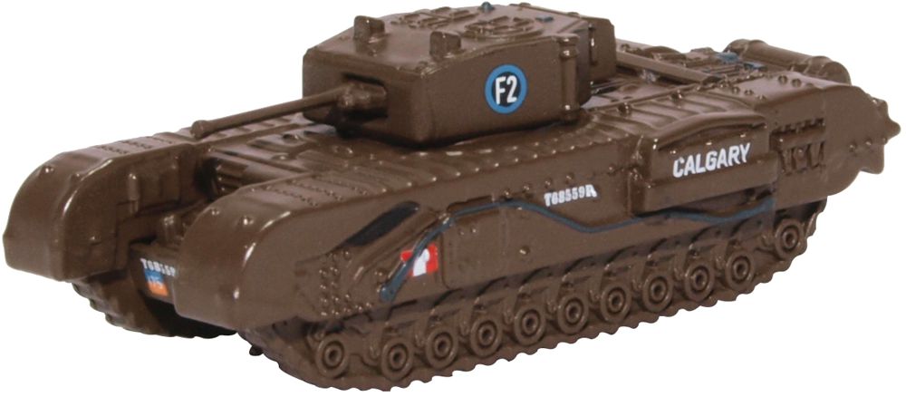 Tanque Churchill Oxford Diecast NCHT002 Calibre N 1er Ejército Canadiense Brg. Dieppe 1942 - Imagen 3 de 4