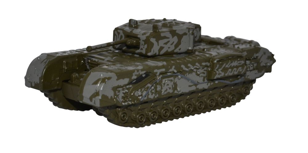 Tanque Churchill Oxford Diecast NCHT002 Calibre N 1er Ejército Canadiense Brg. Dieppe 1942 - Imagen 2 de 4