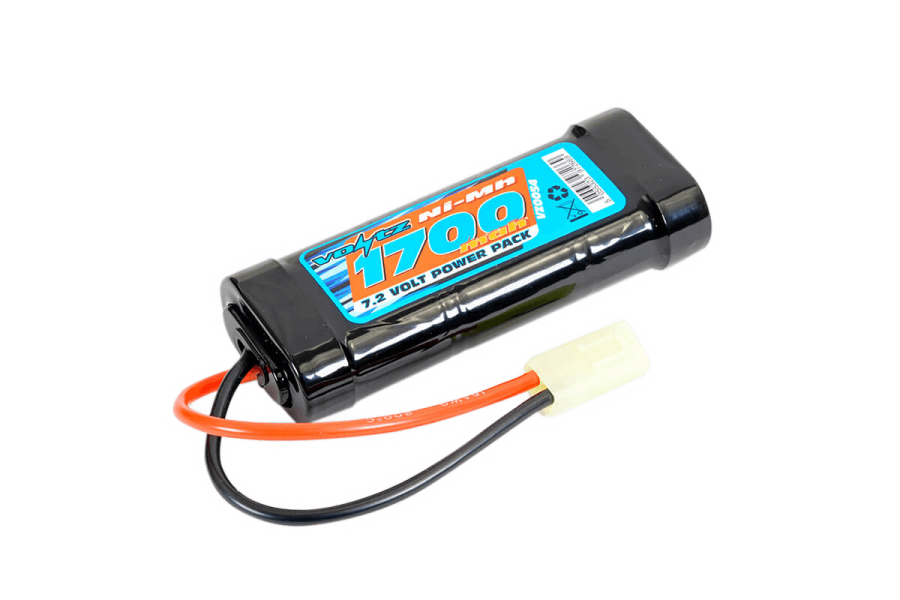 Voltz VZ0054 1700mAh 7.2v NiMH Stick Pack Battery 6 Cell With Mini Tamiya Connec