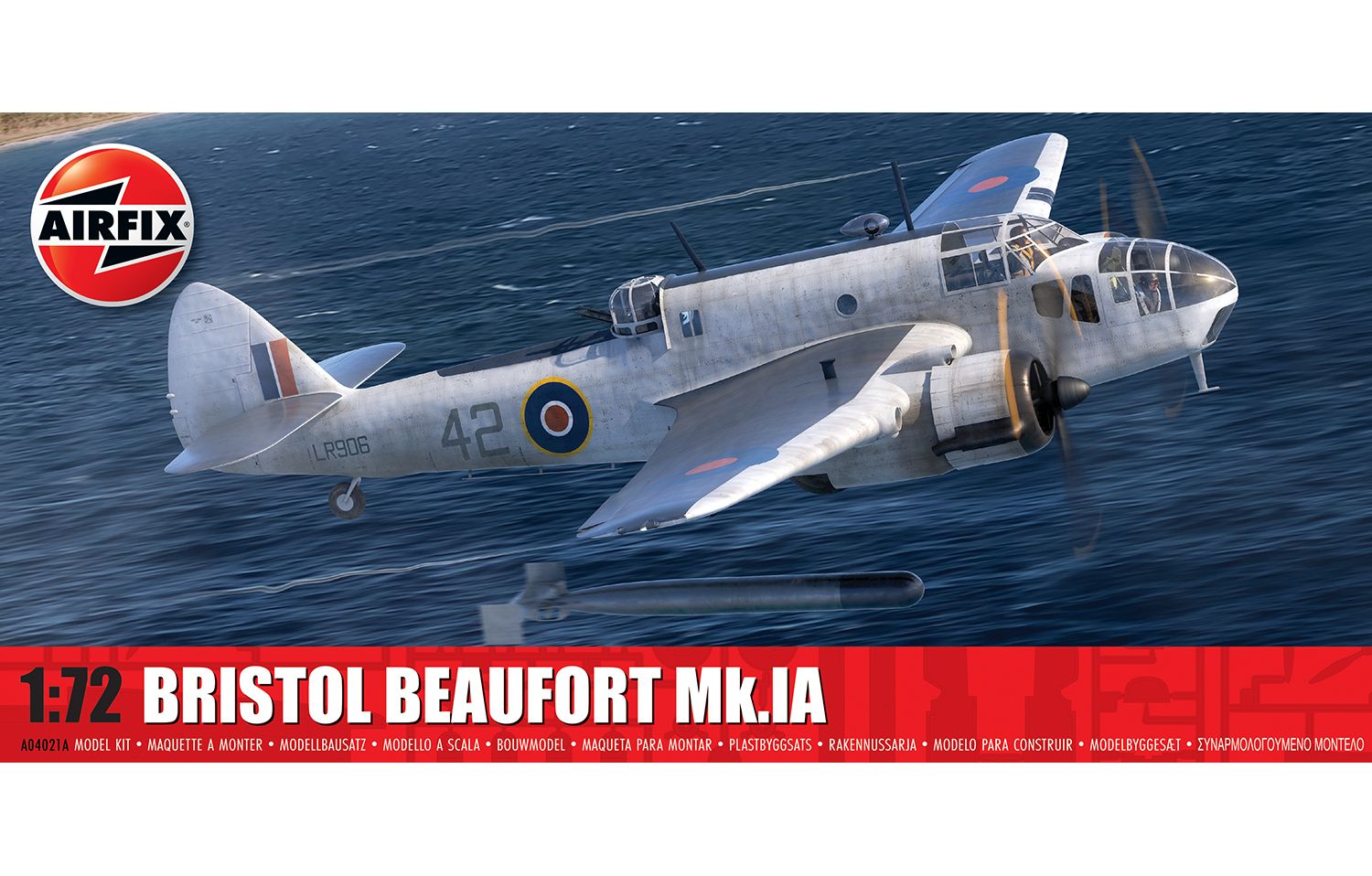 Airfix A04021A Bristol Beaufort Mk.IA Plastic Kit - Picture 1 of 1