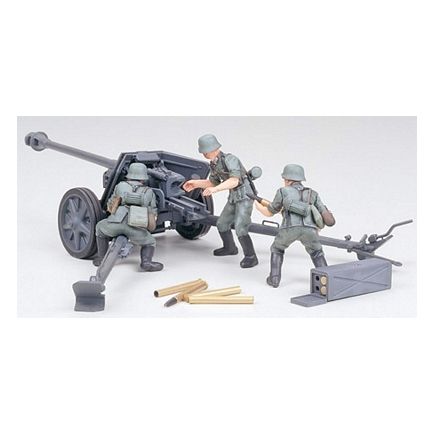 Tamiya 35047 German 7.5cm Anti-Tank Gun Plastic Kit