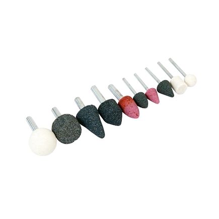 Neilsen Tools CT2788 Mounted Stone Set 10 Piece Set