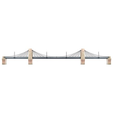 Hornby R8008 OO Gauge Grand Suspension Bridge