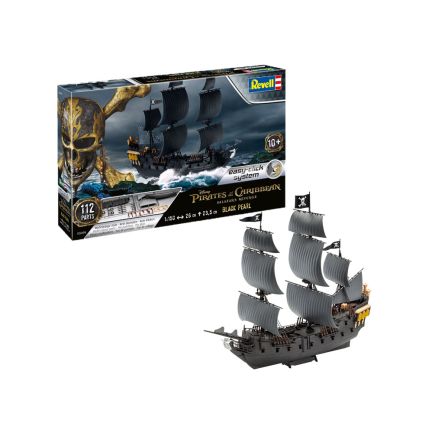 Revell 05499 Pirates Of The Caribbean Black Pearl Pirate Ship Plastic Kit