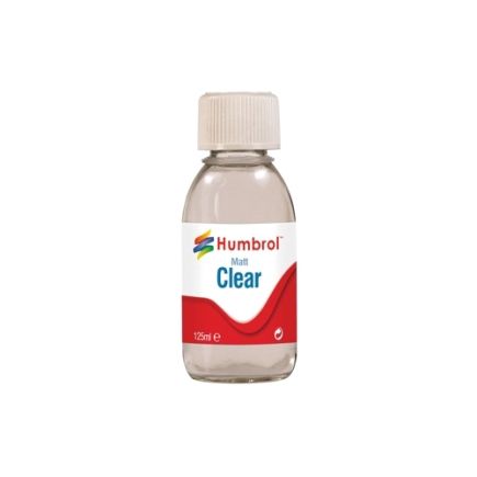 Humbrol AC7434 Matt Clear 125ml Bottle