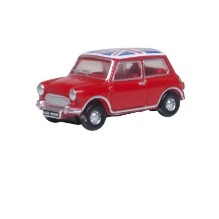 Oxford Diecast 120MN001 TT Gauge Mini Tartan Red/Union Jack