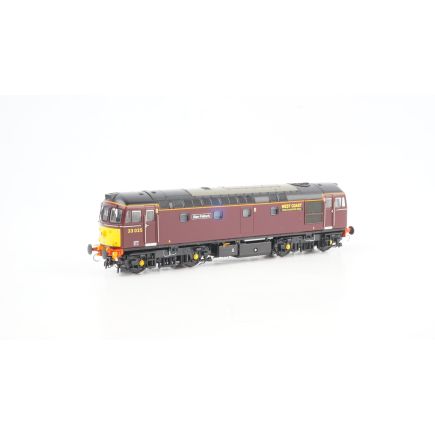 Heljan 34253 OO Gauge Class 33 33025 'Glen Falloch' West Coast Railways Maroon DCC Sound Fitted