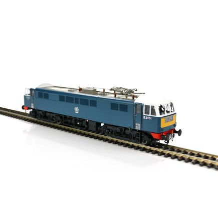 Heljan 8658 OO Gauge Class 86 E3101 BR Electric Blue Small Yellow Panels Red Bufferbeam