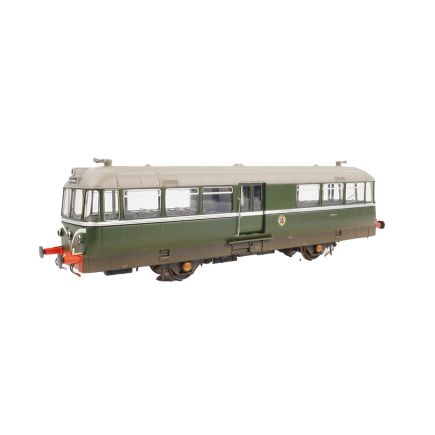 Heljan 8709 OO Gauge W&M Railbus E79964 BR Green With Speed Whiskers Weathered