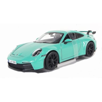 Bburago 18-21104 Porsche 911 GT3 Mint Green Diecast Model