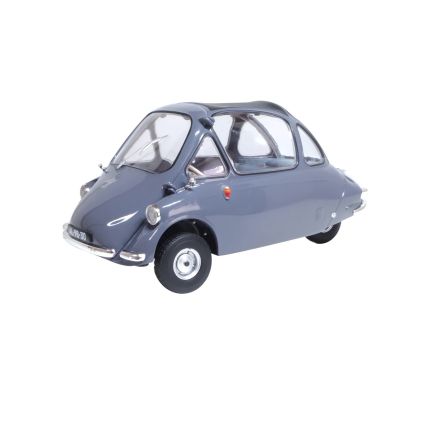 Oxford Diecast 18HE005 Heinkel Kabine LHD Troy Grey