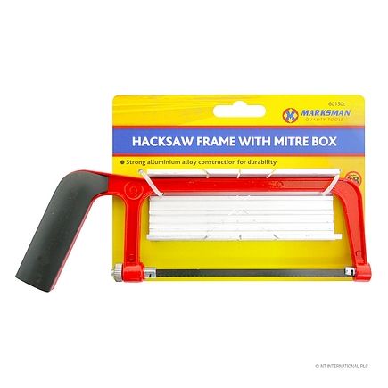 Marksman 60150C Hacksaw Frame with Mitre Box