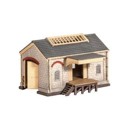 Ratio 220 N Gauge Stone Goods shed Plastic Kit