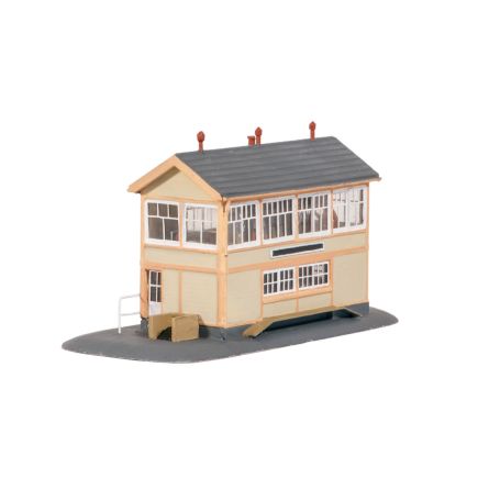 Ratio 223 N Gauge GWR Wooden Signal Box Plastic Kit