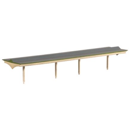 Ratio 225 N Gauge Flat Roof Platform Canopy With Valancing