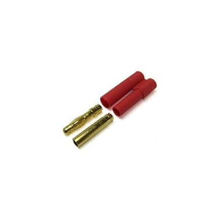Etronix ET0604 4.0mm Gold Connector With Housing