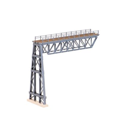 Ratio 241 N Gauge Steel Truss Span with Steel Trestle Plastic Kit