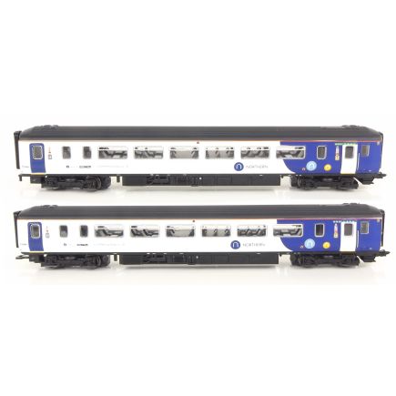 Dapol 2D-021-007 N Gauge Class 156 2 Car DMU 156468 Northern Trains