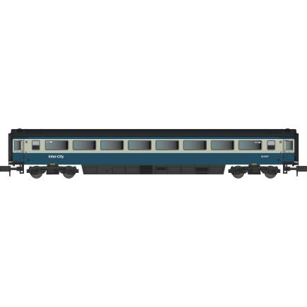 Dapol 2P-009-301 N Gauge BR Mk3 Second Class Coach Loco Hauled M12017 BR Blue And Grey