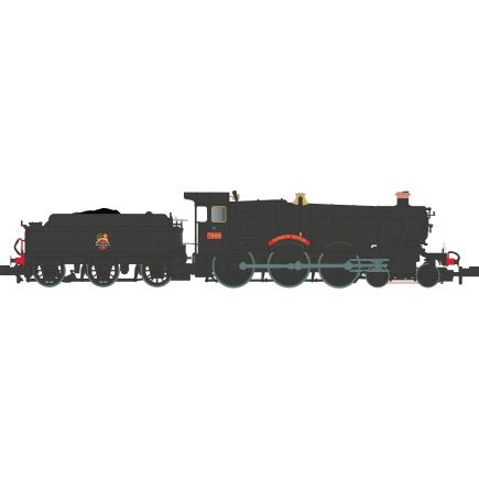 Dapol 2S-001-008 N Gauge GW Manor 4-6-0 7800 'Torquay Manor' BR Black Early Crest