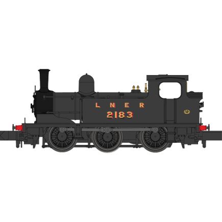 Dapol 2S-072-002 N Gauge LNER J72 0-6-0 2183 LNER Pre War Black