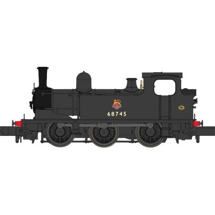 Dapol 2S-072-005 N Gauge LNER J72 0-6-0 68745 BR Black Early Crest