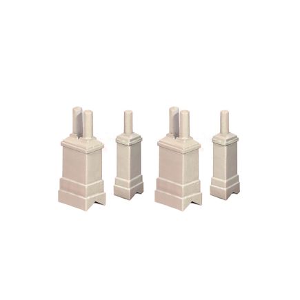 Ratio 307 N Gauge Chimneys Plastic Kit