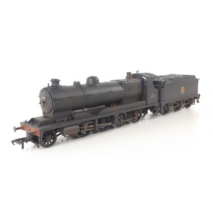 Bachmann 31-128 GW ROD 2-8-0 3036 BR Black Early Crest Weathered