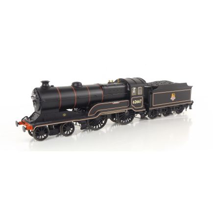 Bachmann 31-146A-SH OO Gauge D11 4-4-0 62667 'Somme' BR Black Early Crest